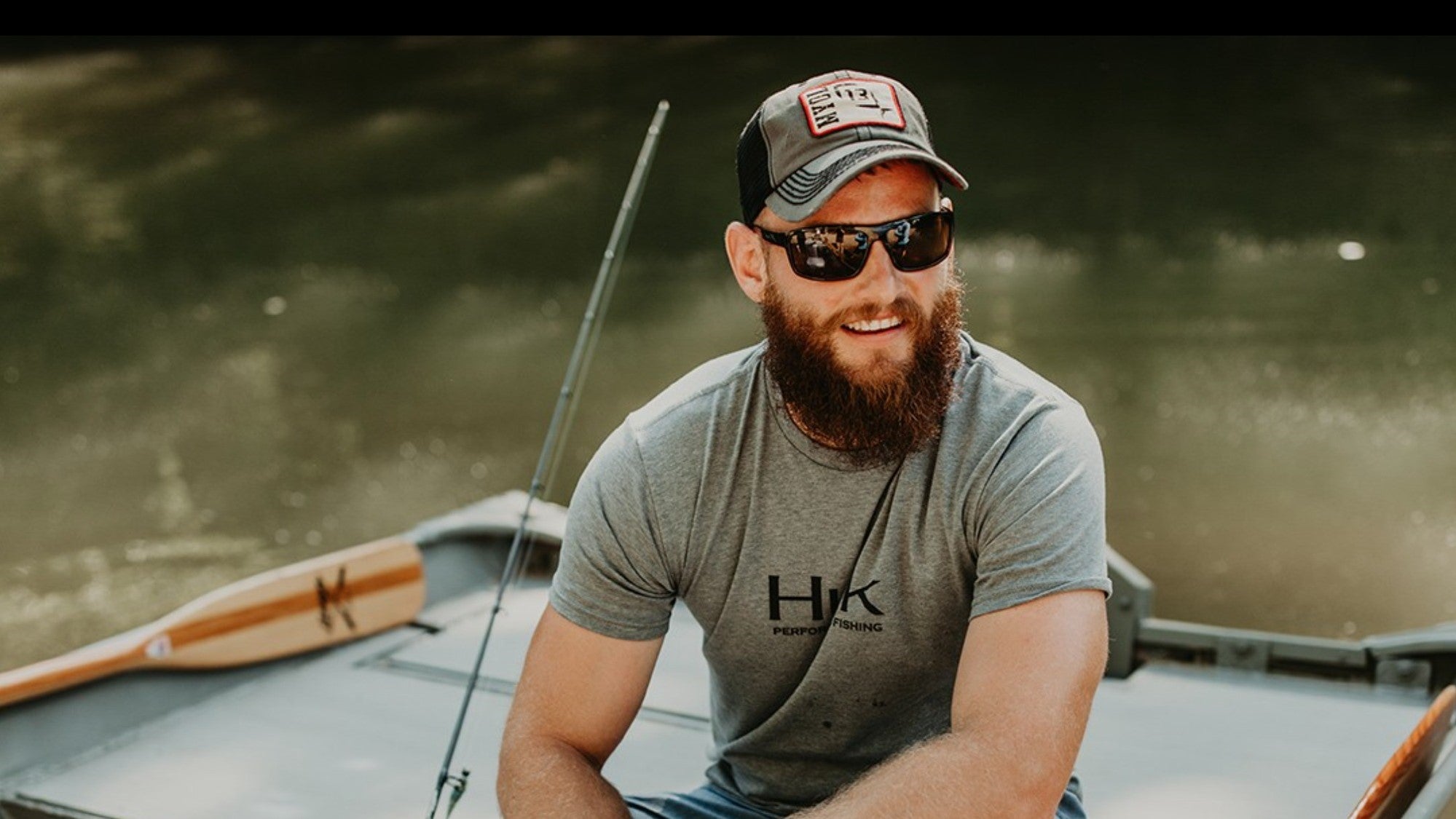 Fisherman wearing Wiley X Sunglasses