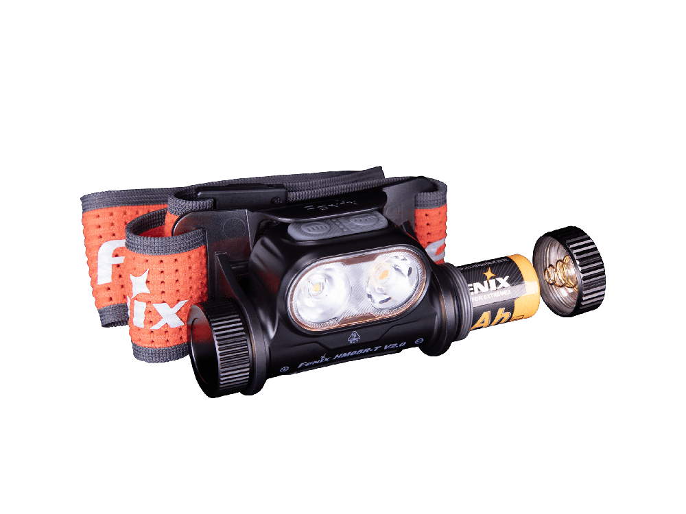 Fenix HM65R-T V2 Rechargeable Lightweight Trail Running Headlamp--Safety Glasses USA-22