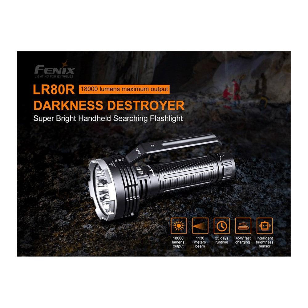Fenix LR80R Rechargeable LED Searchlight - 18000 Lumens-sku-44858622279976-Safety Glasses USA-3