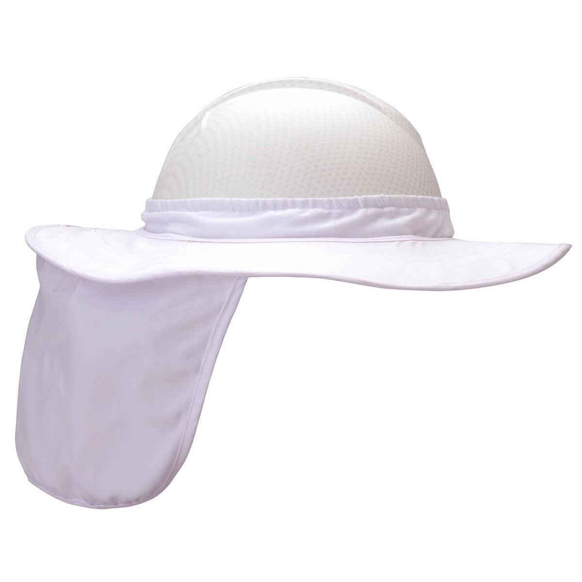 Pyramex HPSHADE Hard Hat Brim with Neck Shade-White-HPSHADE10-Safety Glasses USA-4