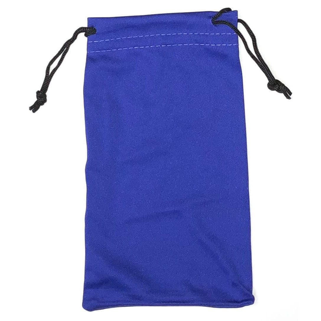 Microfiber Sunglasses Pouch with Drawstring-Royal Purple-MP110-Safety Glasses USA-11