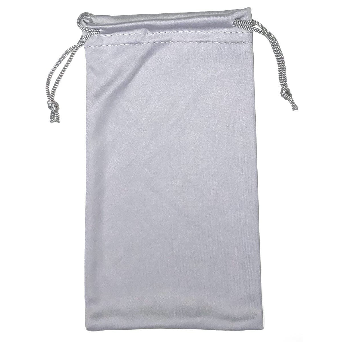 Microfiber Sunglasses Pouch with Drawstring-Gray-MP102-Safety Glasses USA-6