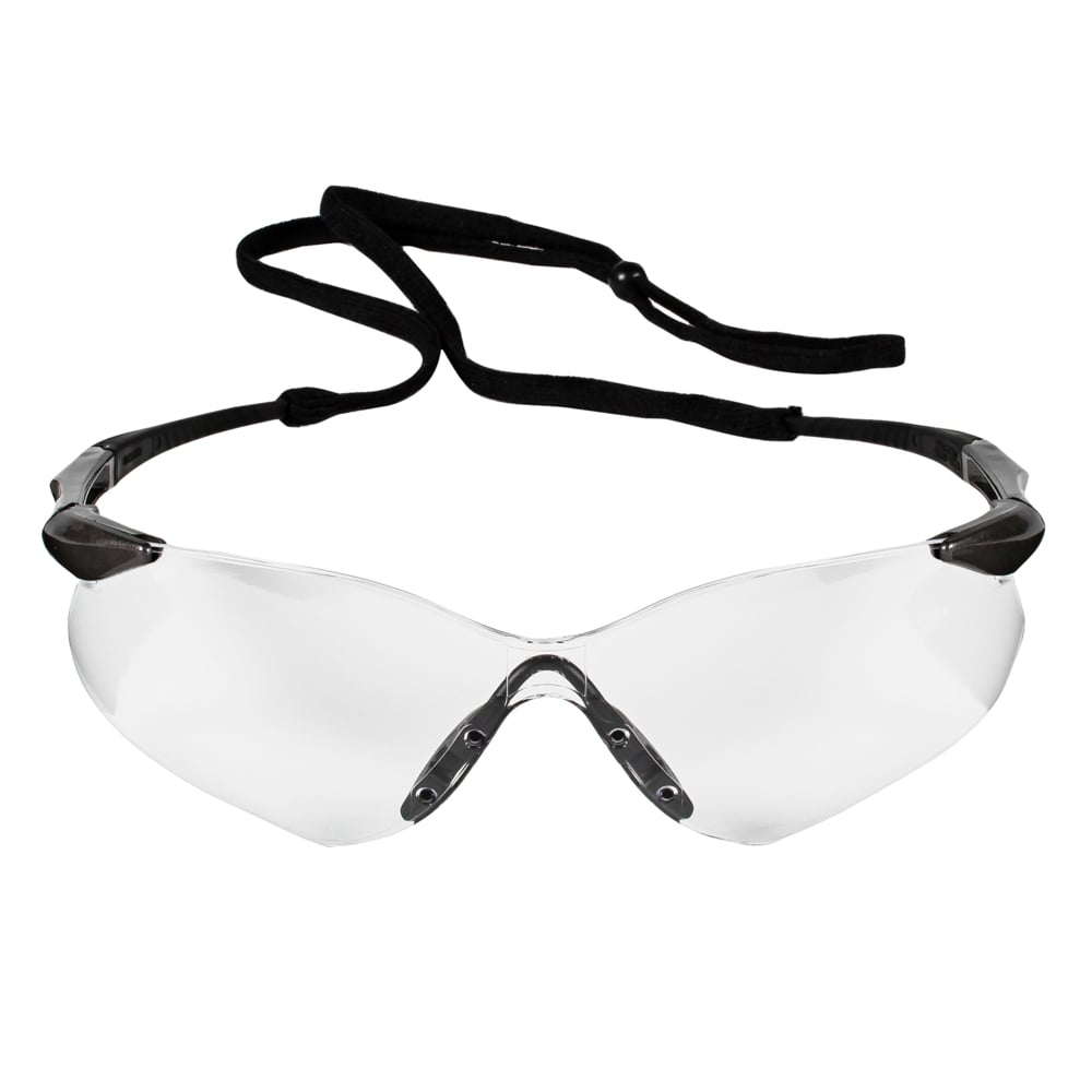 KleenGuard Nemesis VL 20470 Safety Glasses with Clear Lenses Nose Bridge