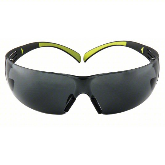 3M SecureFit Safety Glasses SF402AF with Gray Anti-Fog Lenses Front