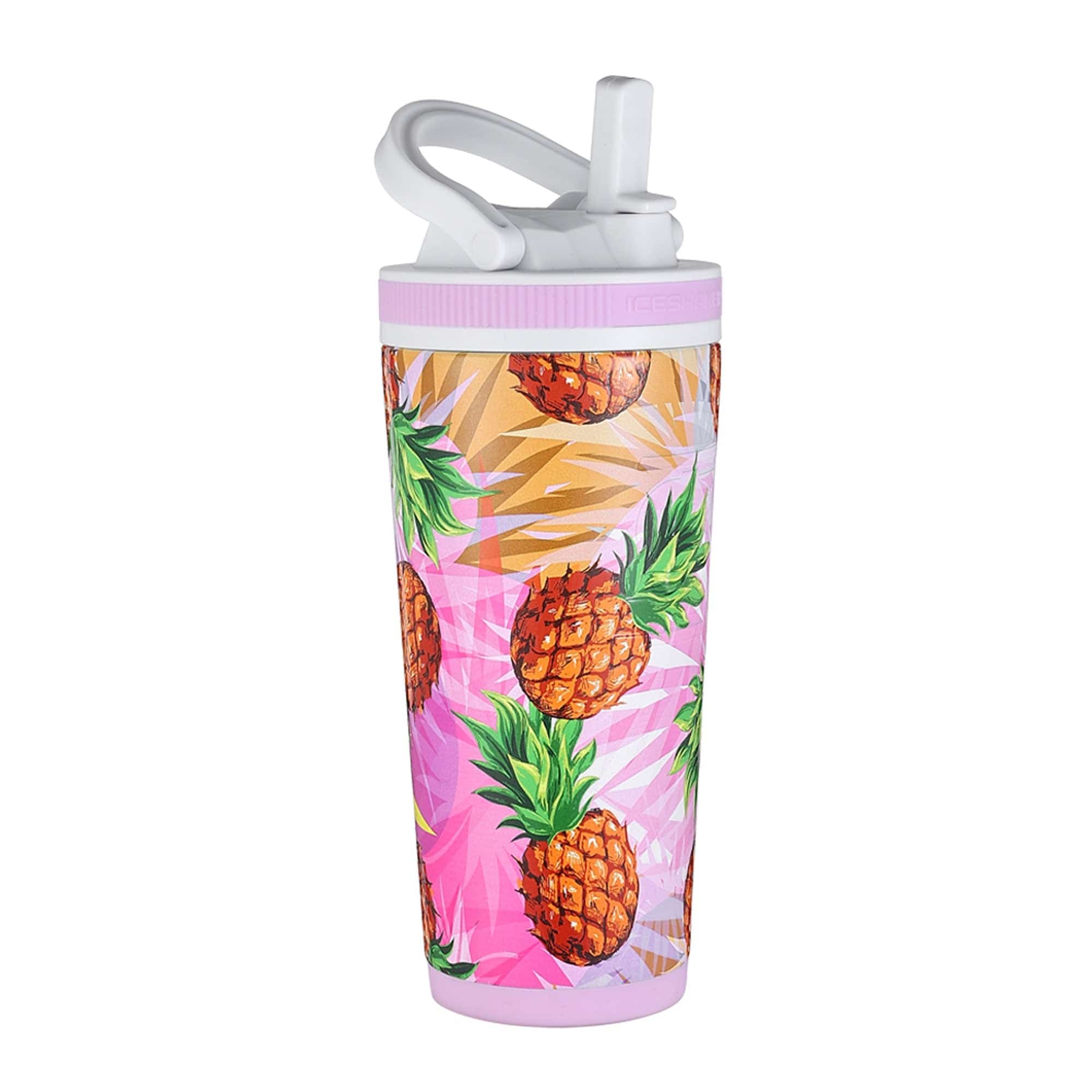 Ice Shaker 26oz Sport Bottle-Pineapple-sku-40214417670222-Safety Glasses USA-11