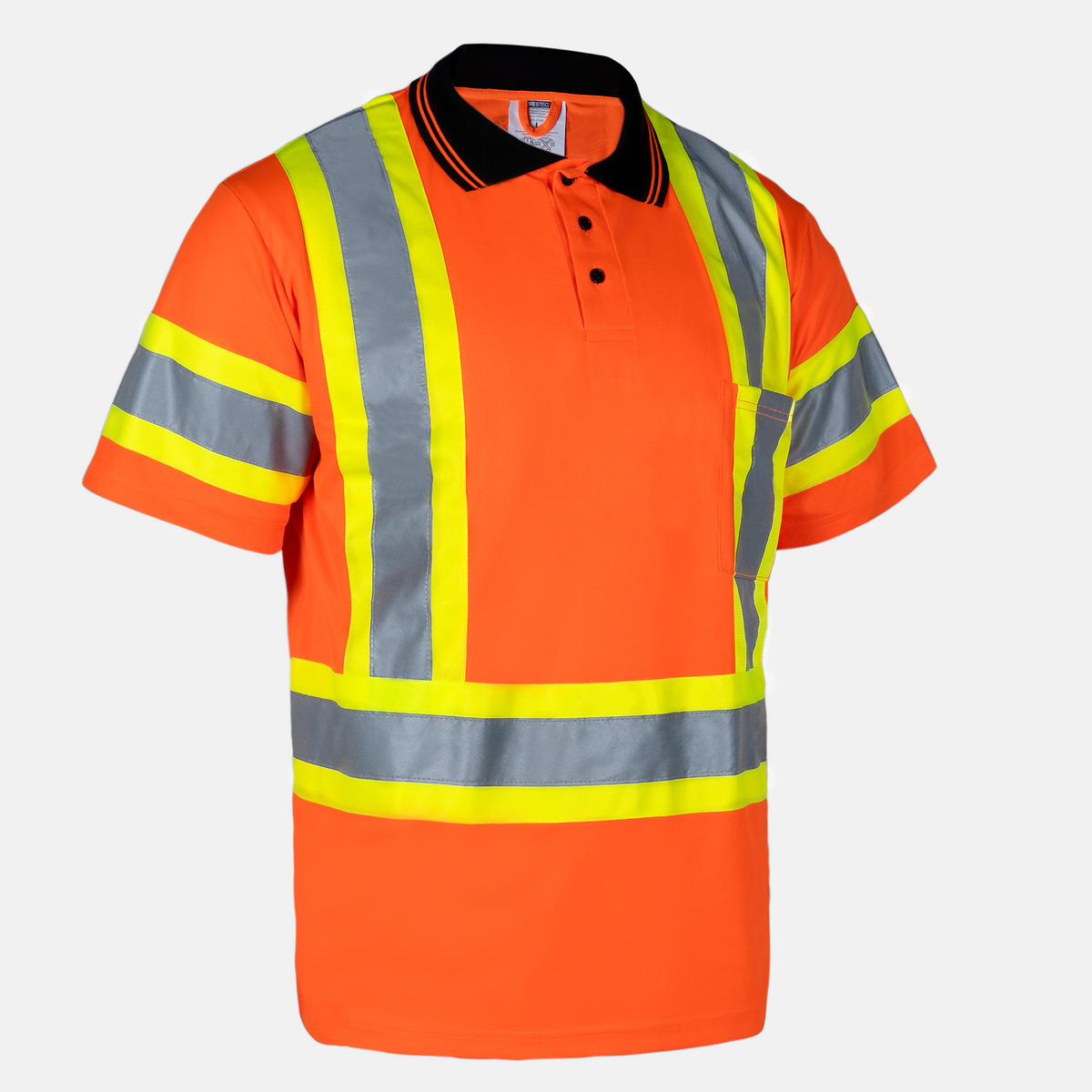 Jorestech Hi-Vis Reflective Two-Tone Safety Polo Shirt