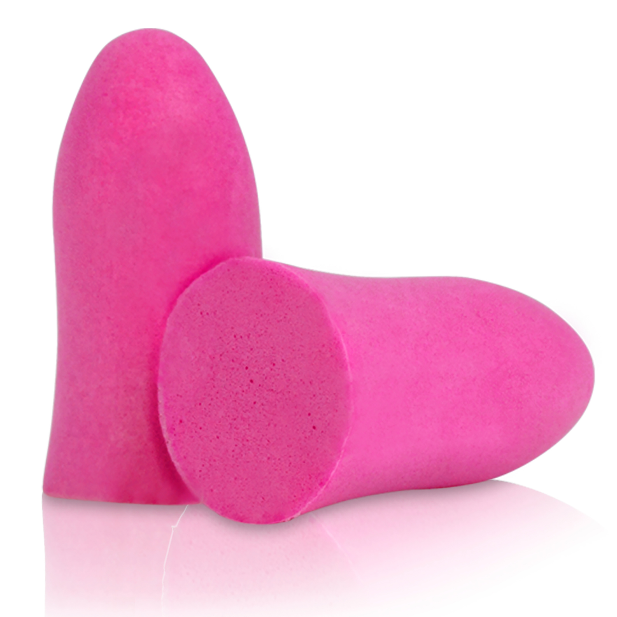 Jorestech 31dB NRR Bell-Shaped Soft Foam Earplugs – 50 Pairs