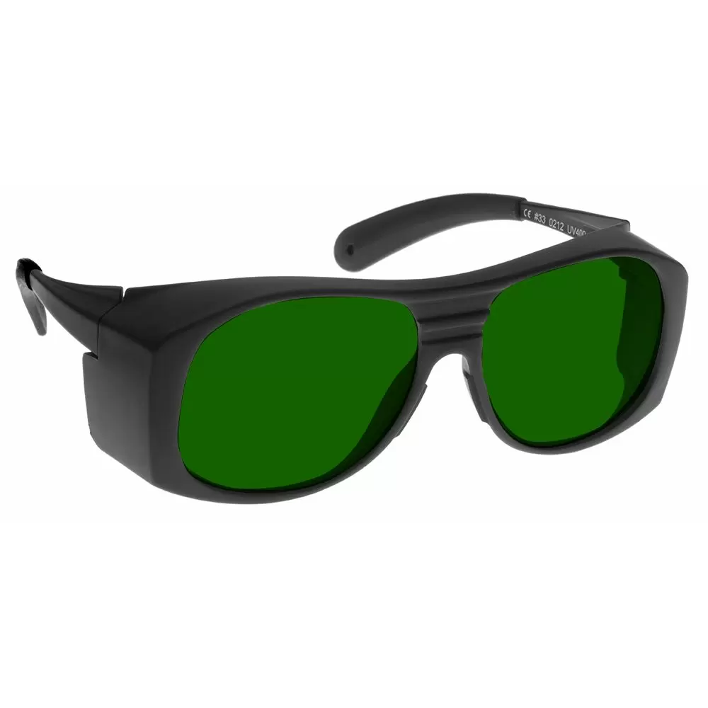 NoIR 3PL Green Filter for Medical, Flashlamp, Non-Coherent 190-1800nm-Safety Glasses USA-9