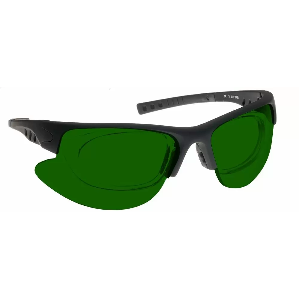 NoIR 3PL Green Filter for Medical, Flashlamp, Non-Coherent 190-1800nm-Safety Glasses USA-8