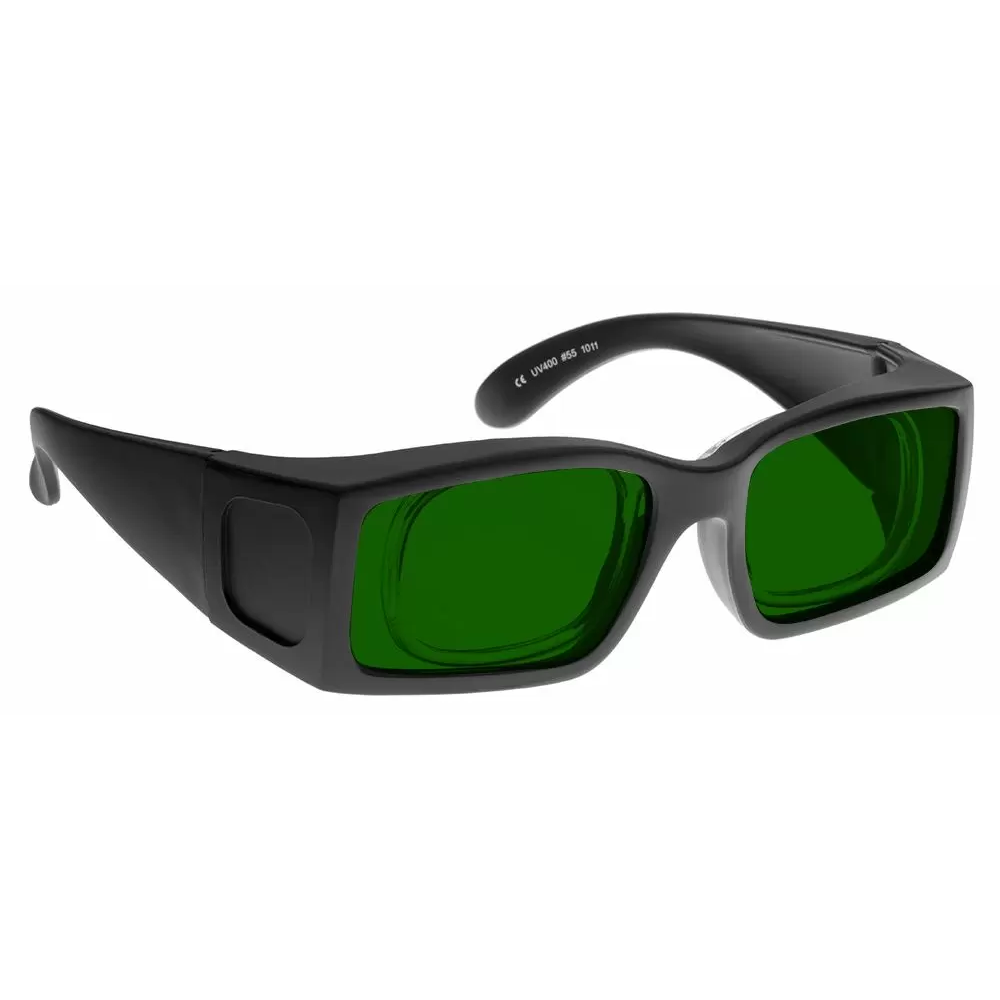 NoIR 3PL Green Filter for Medical, Flashlamp, Non-Coherent 190-1800nm-Safety Glasses USA-4