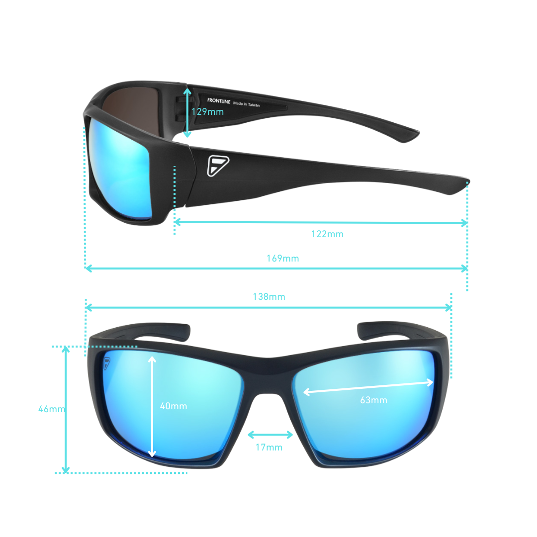 Frontline Optics Ten-8 Guardian Polarized Sunglasses-Safety Glasses USA-6