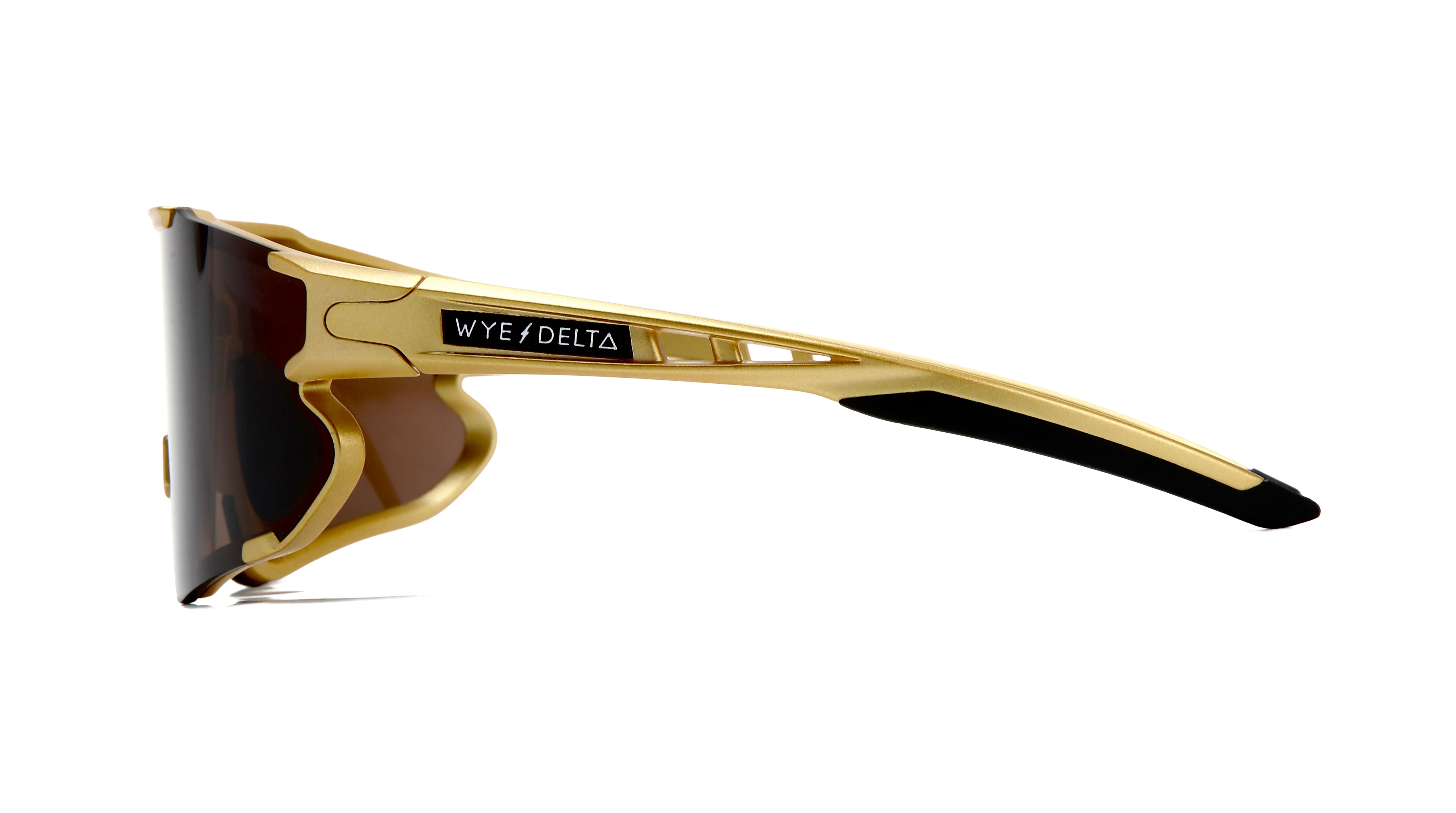Wye Delta Z87+ Hi-Viz Matte Gold Polarized Safety Glasses-Safety Glasses USA-4