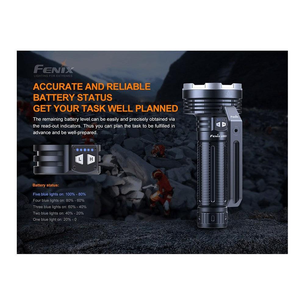 Fenix LR80R Rechargeable LED Searchlight - 18000 Lumens-sku-44858622279976-Safety Glasses USA-6