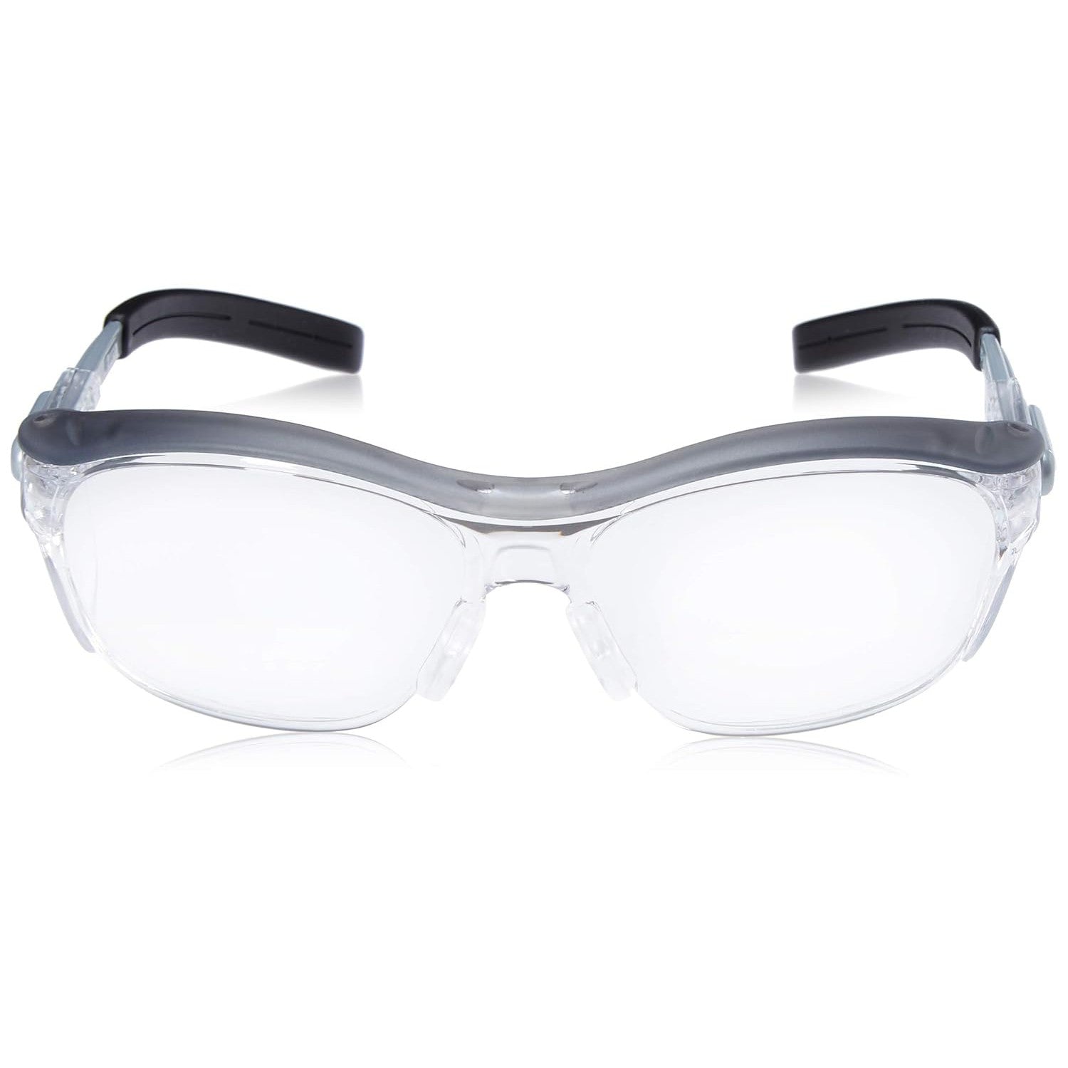 3M Nuvo 11411 Safety Glasses with Clear Anti-Fog Lens Front View
