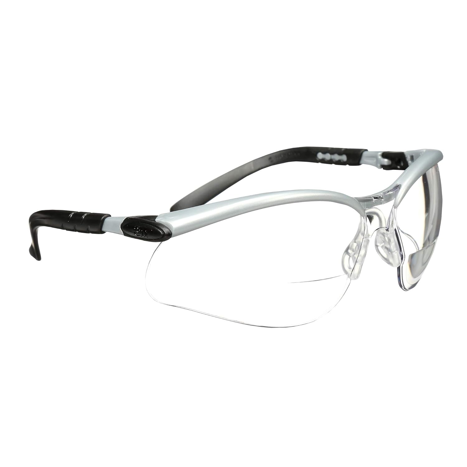 3M BX Bifocal Safety Glasses Right Temple and Lens