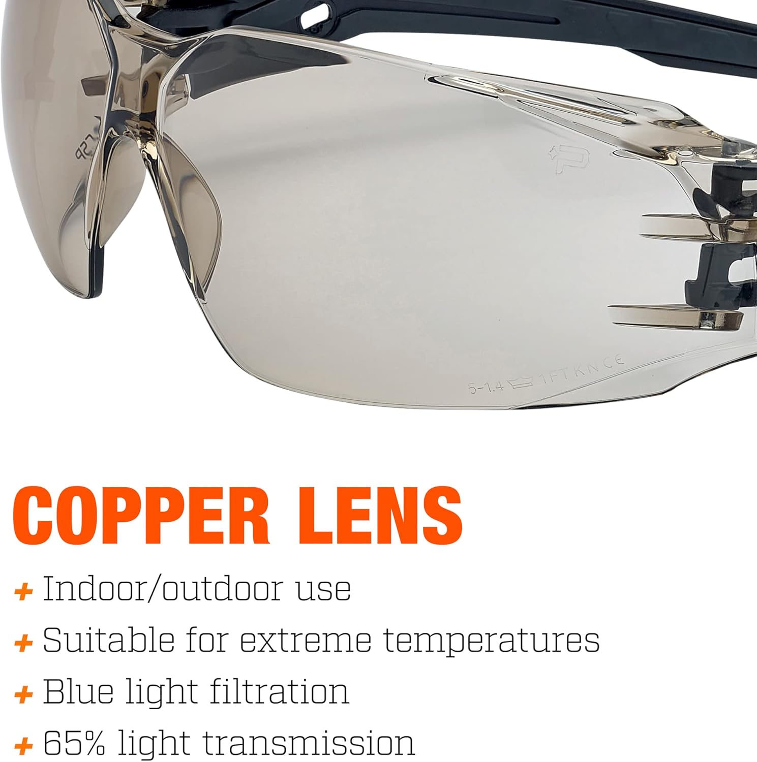 Bolle Silex Plus BSSI Safety Glasses with CSP Platinum Anti-Fog Lens-Safety Glasses USA-3