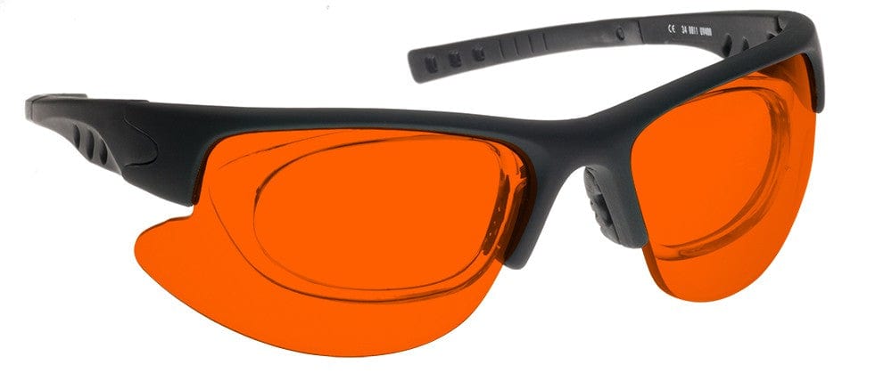 NoIR PBG Filter For Pilots In Low Light Conditions (445-450nm, 532nm)-Frame #34-NL-PBG-34-Safety Glasses USA-5