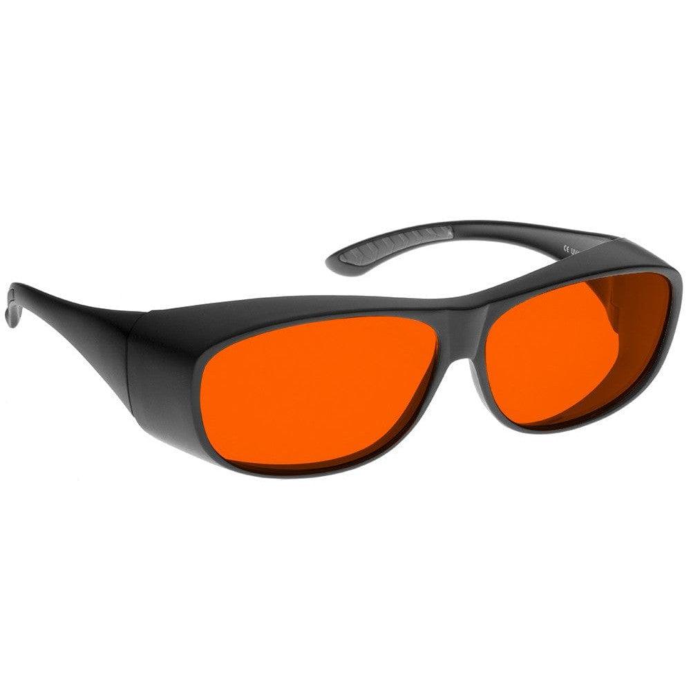 NoIR PBG Filter For Pilots In Low Light Conditions (445-450nm, 532nm)-Frame #53-NL-PBG-53-Safety Glasses USA-11
