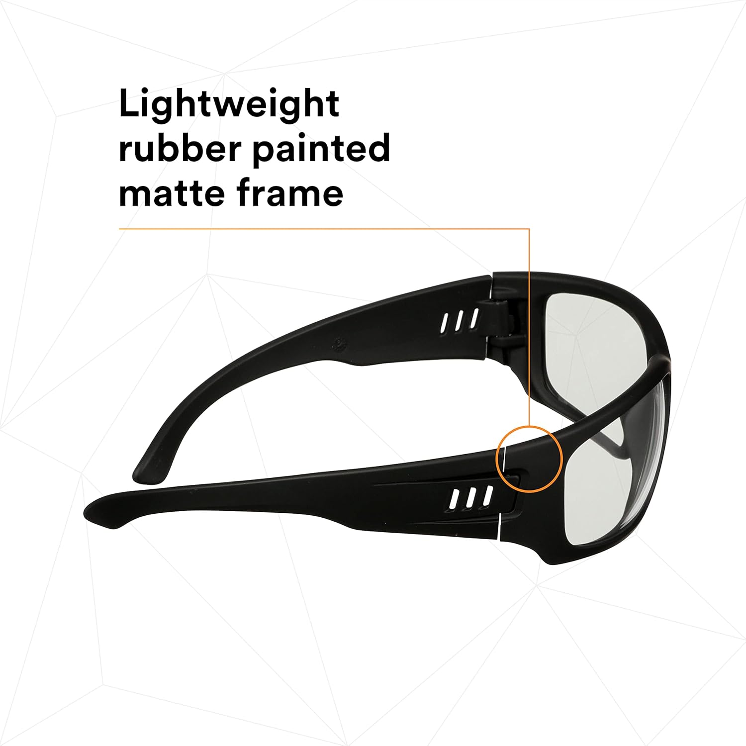 3M Maxim Elite 1000 Safety Glasses with Black Frame and Indoor-Outdoor Anti-Fog Lens-Safety Glasses USA-7