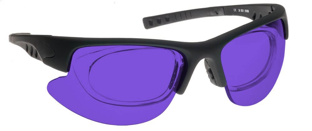 NoIR DYE Filter for Pulsed Dye Lasers (585-595nm)-Frame #34-NL-DYE-34-Safety Glasses USA-5