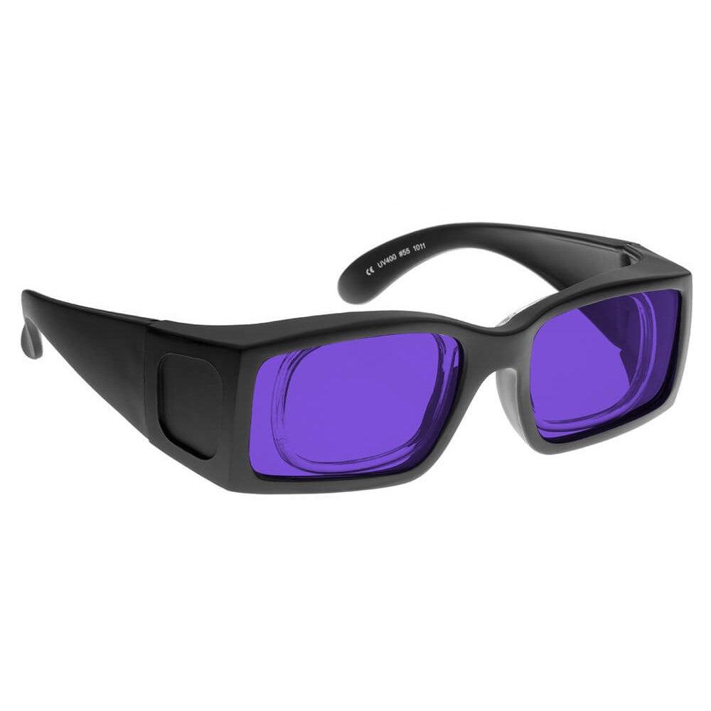 NoIR DYE Filter for Pulsed Dye Lasers (585-595nm)-Frame #55-NL-DYE-55-Safety Glasses USA-12