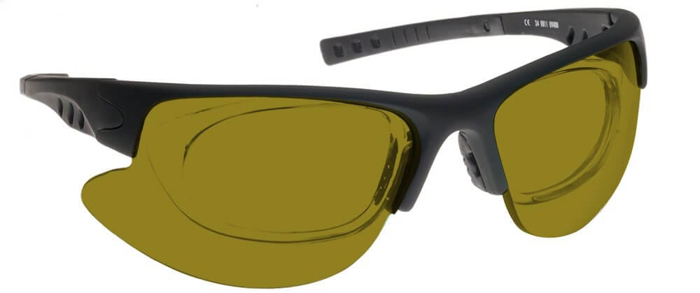 NoIR IRD2 Filter for Broadband IR Diodes, Fiber and Nd:YAG Lasers (830nm-1700nm)-Frame #34-NL-IRD2-34-Safety Glasses USA-5