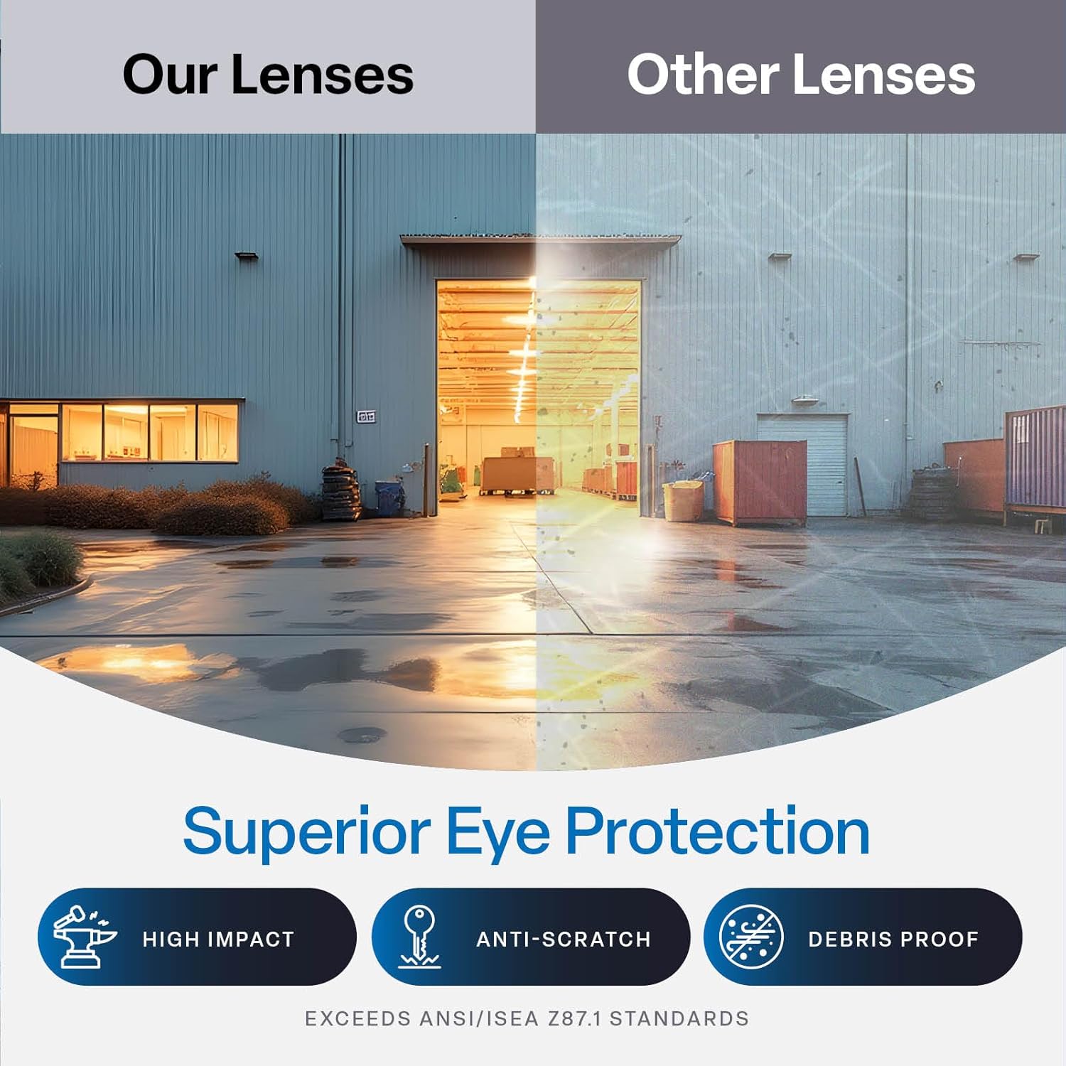 Bullhead Pompano Safety Glasses-Safety Glasses USA-4