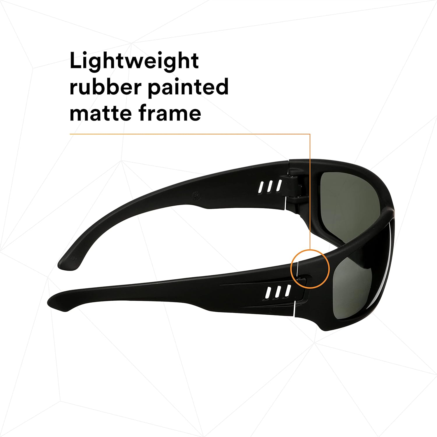 3M Maxim Elite 1000 Safety Glasses with Black Frame and Gray Anti-Fog Lens-Safety Glasses USA-6