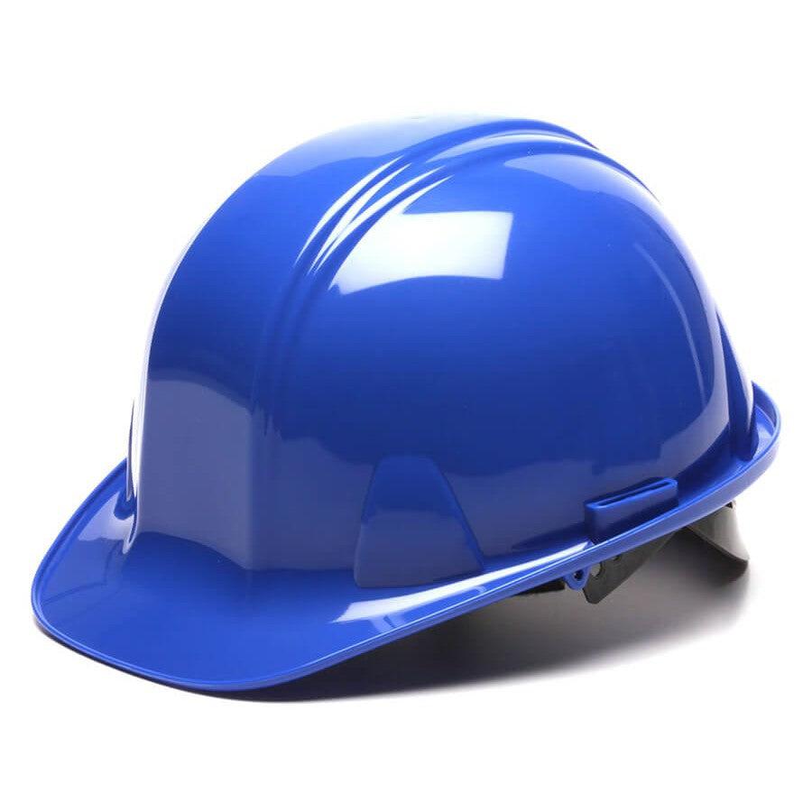Pyramex Cap Style Hard Hat with 4-Point Snap Lock Suspension-Blue-HP14060-Safety Glasses USA-4