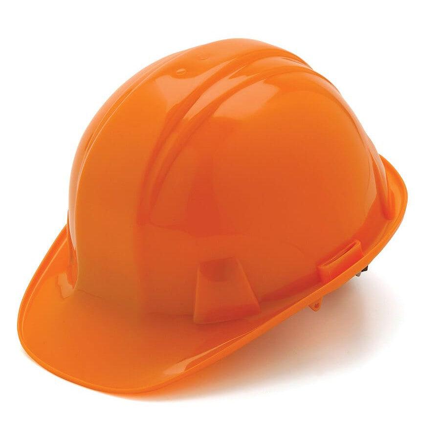 Pyramex Cap Style Hard Hat with 6-Point Ratchet Suspension-Orange-HP16140-Safety Glasses USA-4