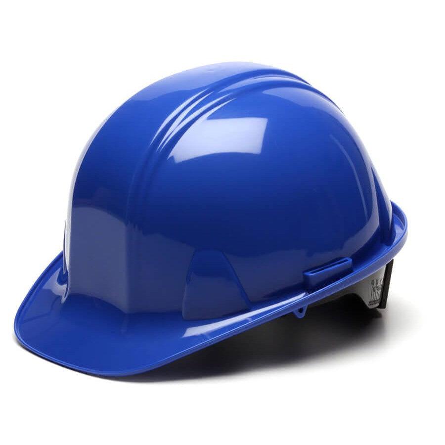 Pyramex Cap Style Hard Hat with 6-Point Ratchet Suspension-Blue-HP16160-Safety Glasses USA-5