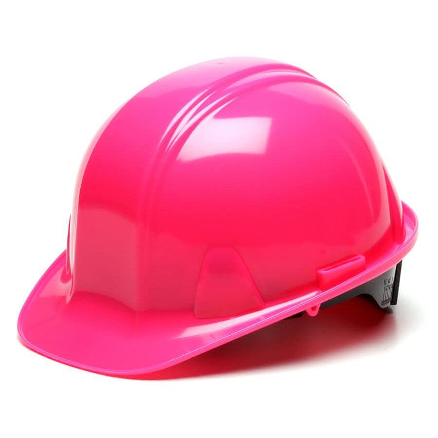 Pyramex Cap Style Hard Hat with 4-Point Ratchet Suspension-Pink-HP14170-Safety Glasses USA-10