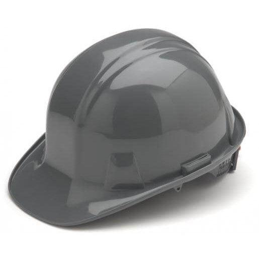 Pyramex Cap Style Hard Hat with 4-Point Ratchet Suspension-Gray-HP14112-Safety Glasses USA-11