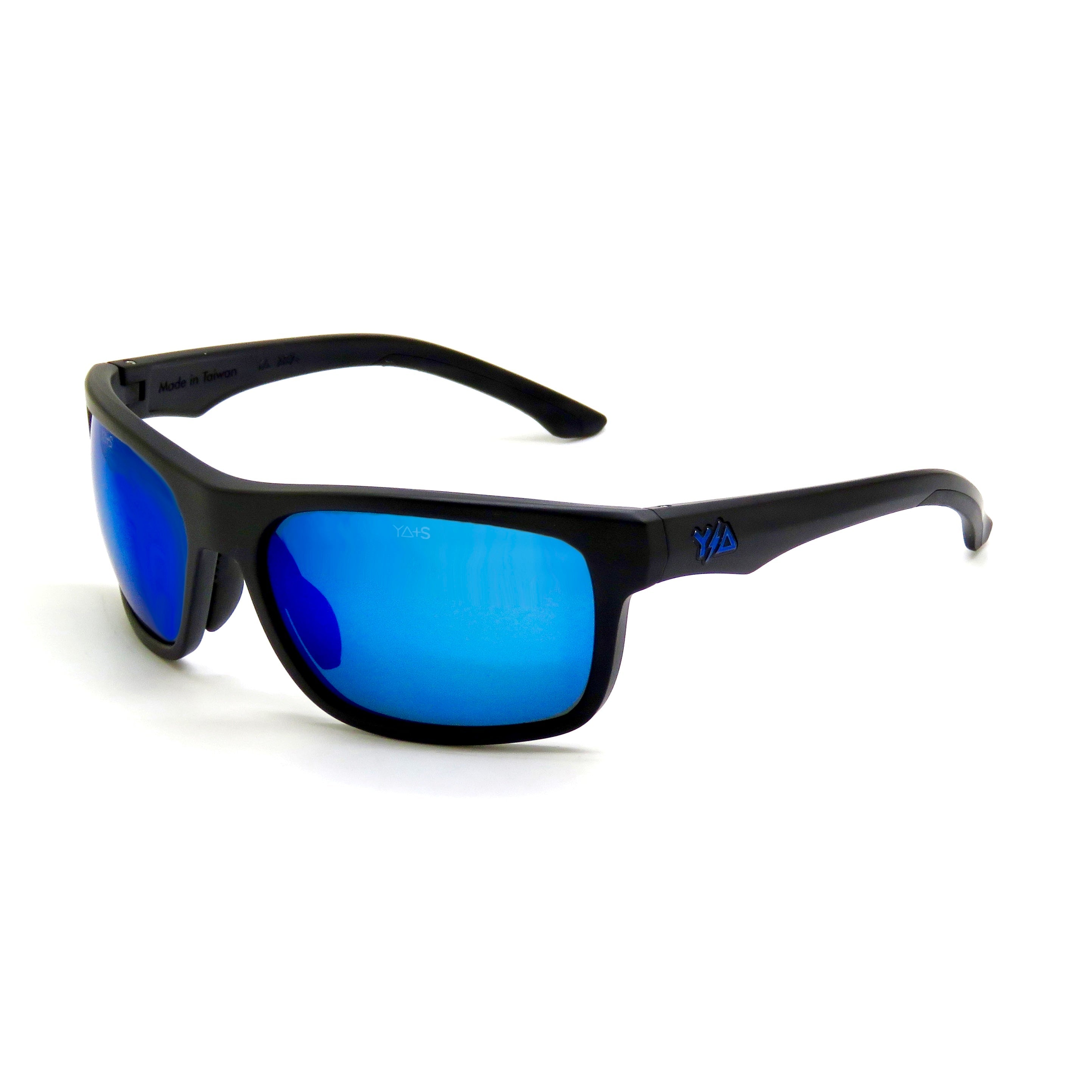 Wye Delta Z87+ FullViz Deep Blue Polarized Safety Glasses