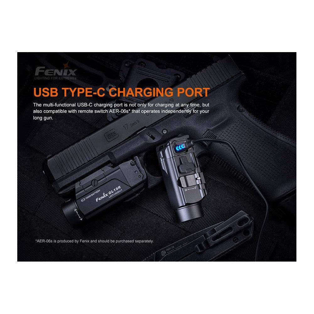 Fenix GL19R Rechargeable Tactical Light - 1200 Lumens-FX-GL19R-Safety Glasses USA-9