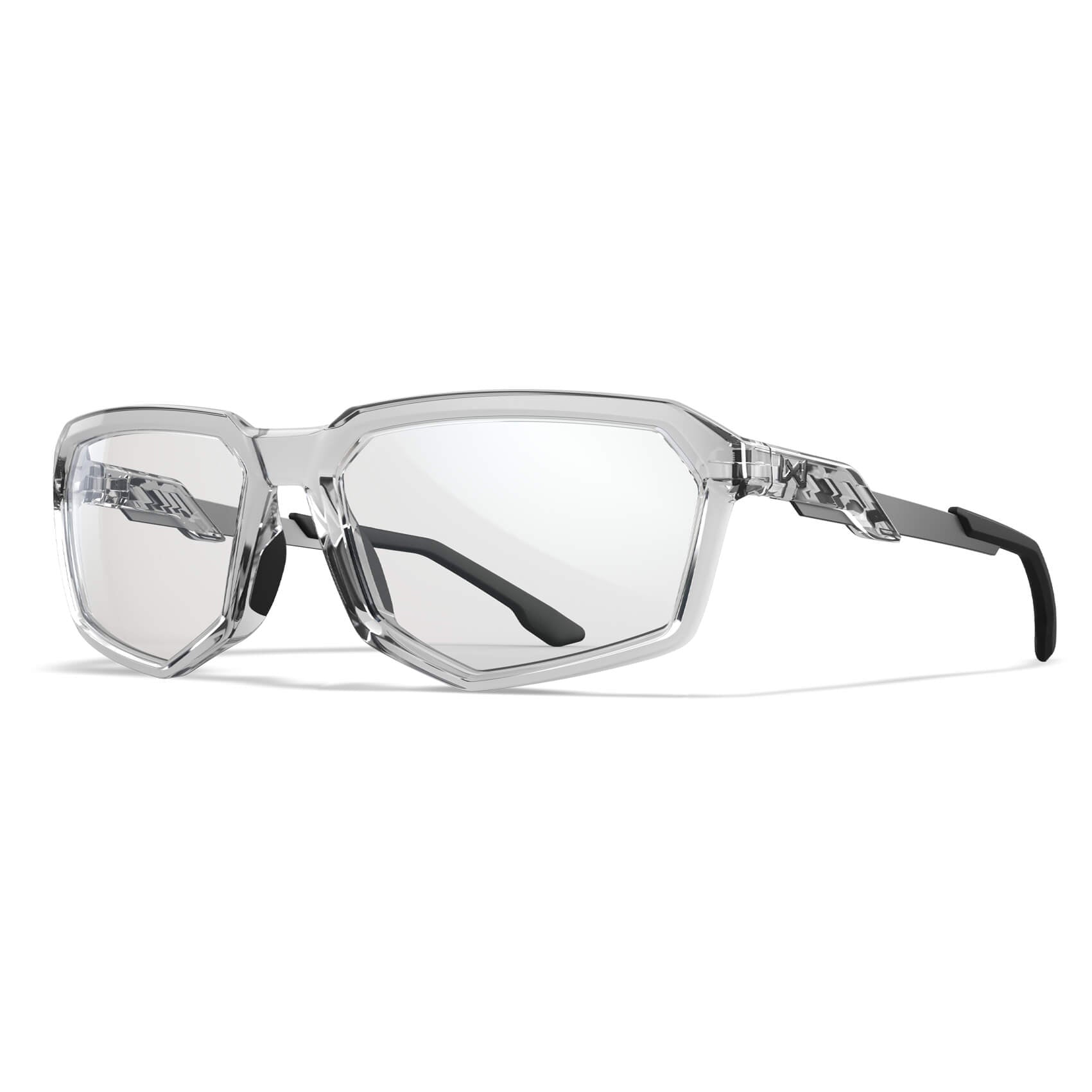 Wiley X Recon Safety Sunglasses with Detachable Side Shields-Clear-A6ORCN30-Safety Glasses USA-1