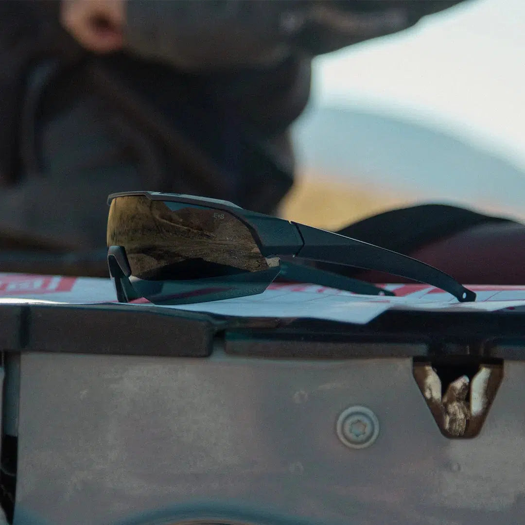 Edge Arc Light Safety Glasses worn on duty