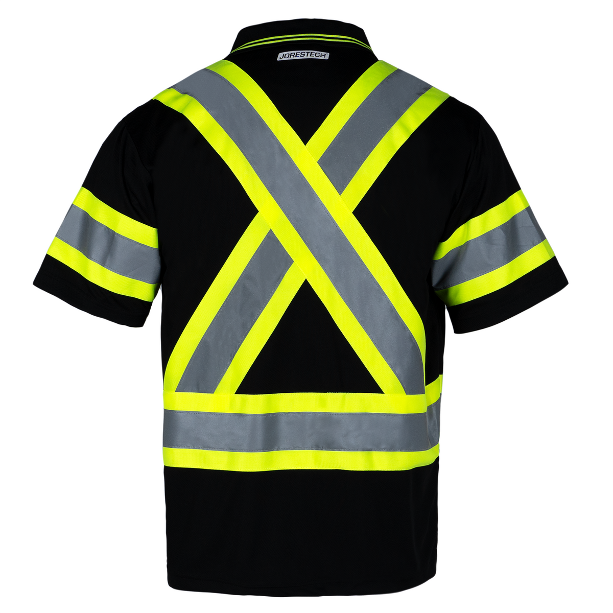 Jorestech Hi-Vis X-Back Reflective Two-Tone Safety Polo Shirt