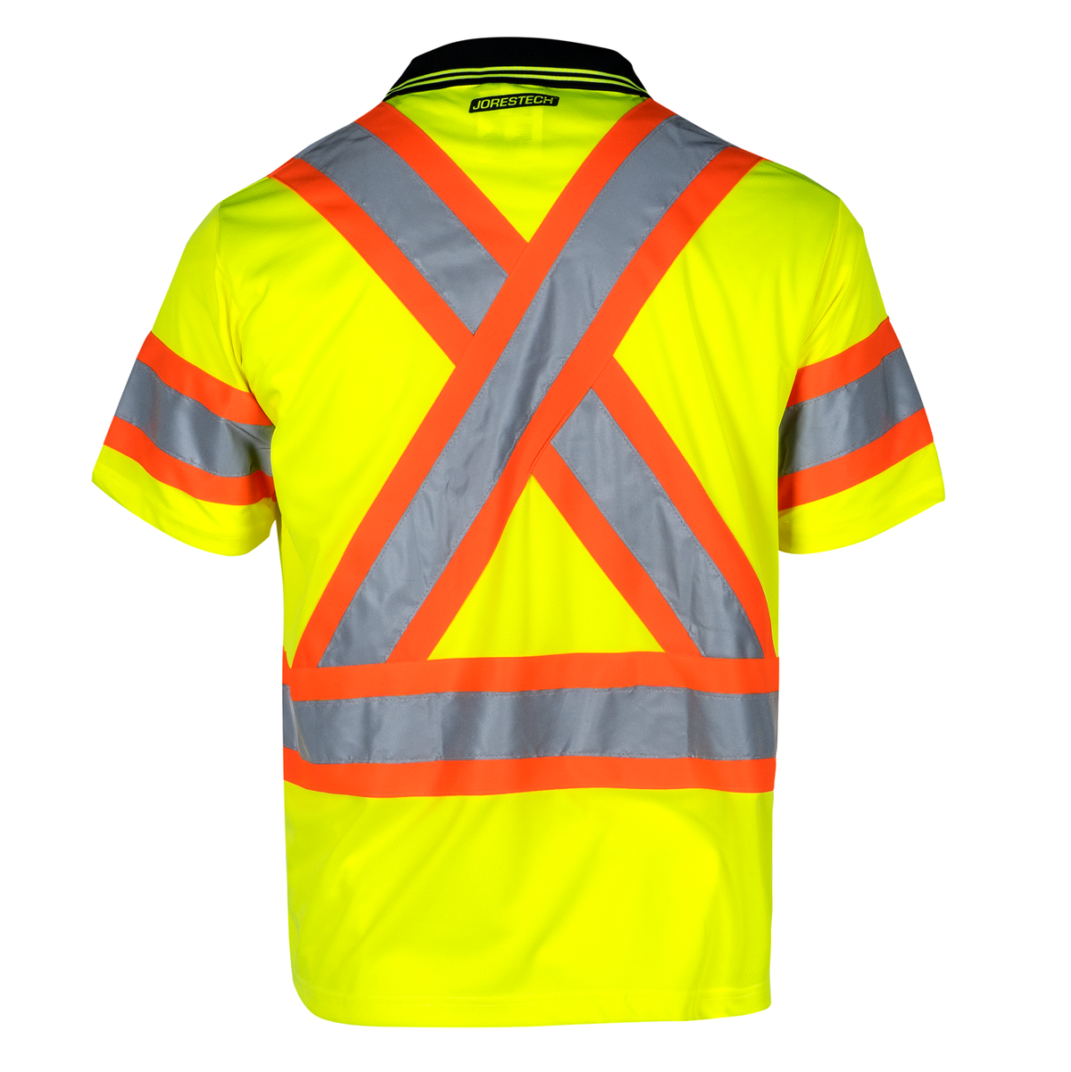 Jorestech Hi-Vis X-Back Reflective Two-Tone Safety Polo Shirt
