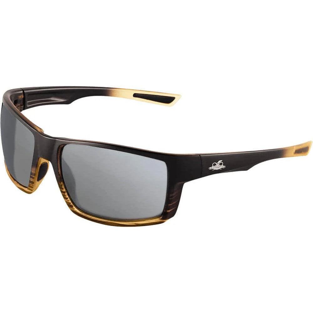 Bullhead Sawfish Safety Glasses-BH2677AF-Tortoise Frame - Silver Mirror Anti-Fog Lens-Safety Glasses USA-20