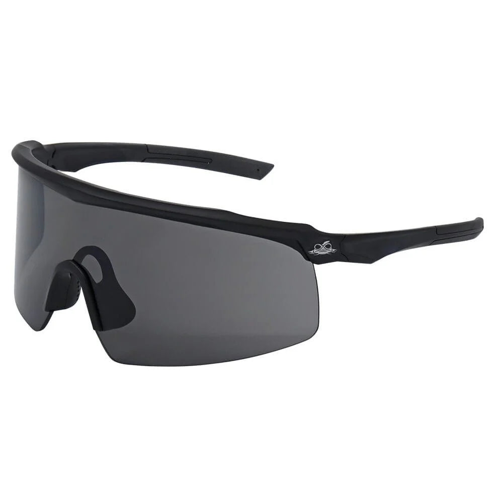 Bullhead Whipray Safety Glasses-BH3263AF-Black Frame - Gray Anti-Fog Lens-Safety Glasses USA-10
