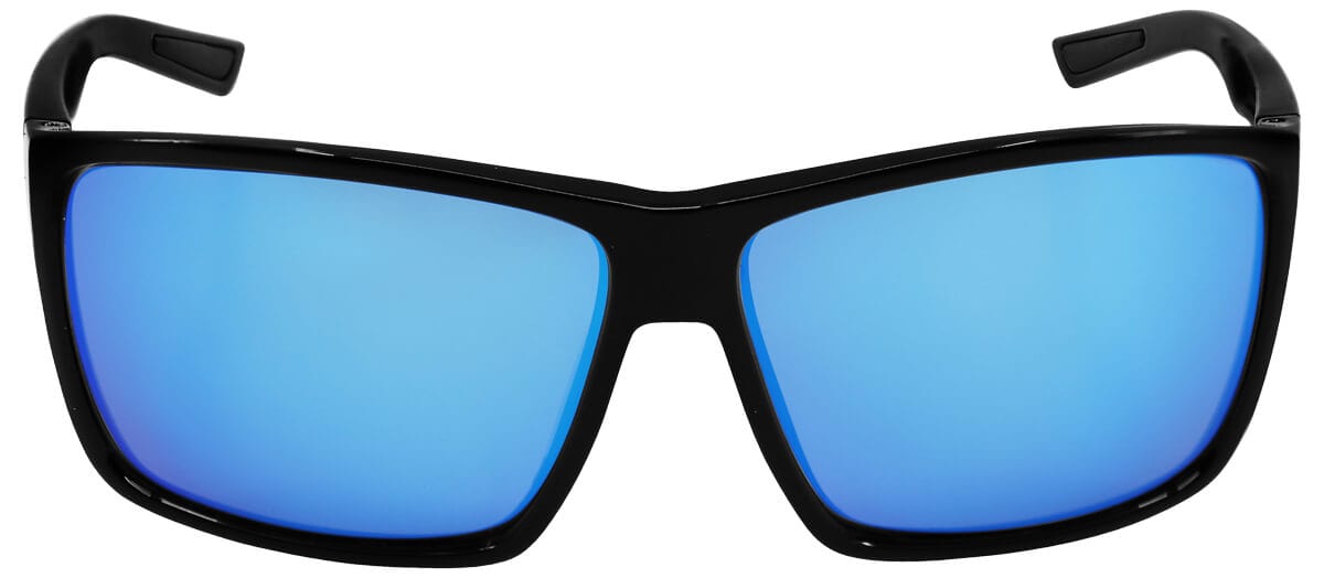 Bullhead Lionfish Safety Glasses with Polarized PFT Blue Mirror Anti-Fog Lens