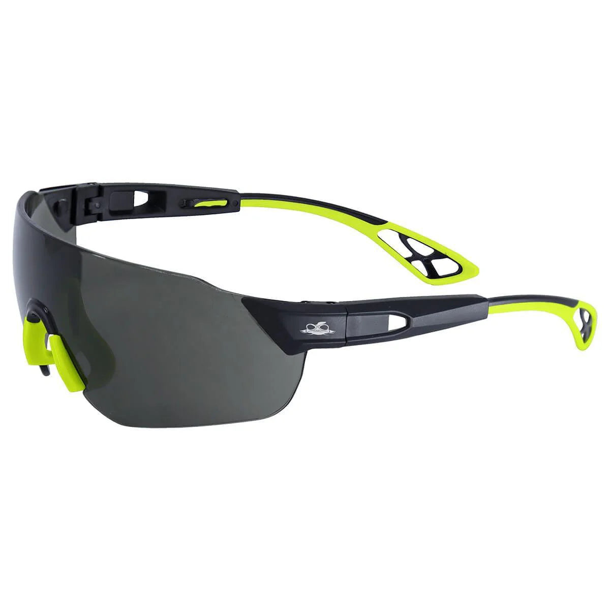 Bullhead Tetra Safety Glasses-BH863AF-Smoke Anti-Fog Lens-Safety Glasses USA-3