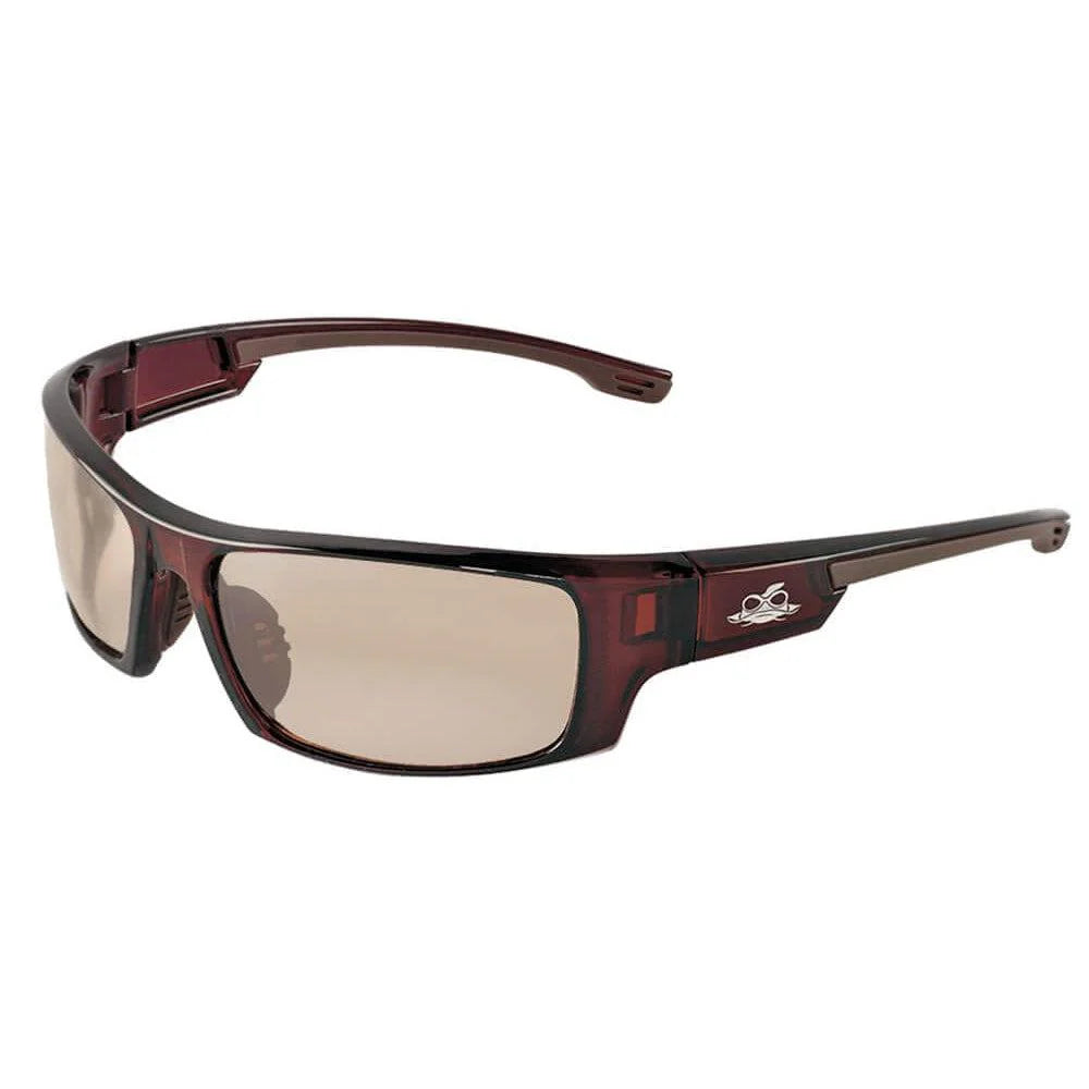Bullhead Dorado Safety Glasses-BH9711-Brown Frame - Indoor/Outdoor Copper Lens-Safety Glasses USA-12