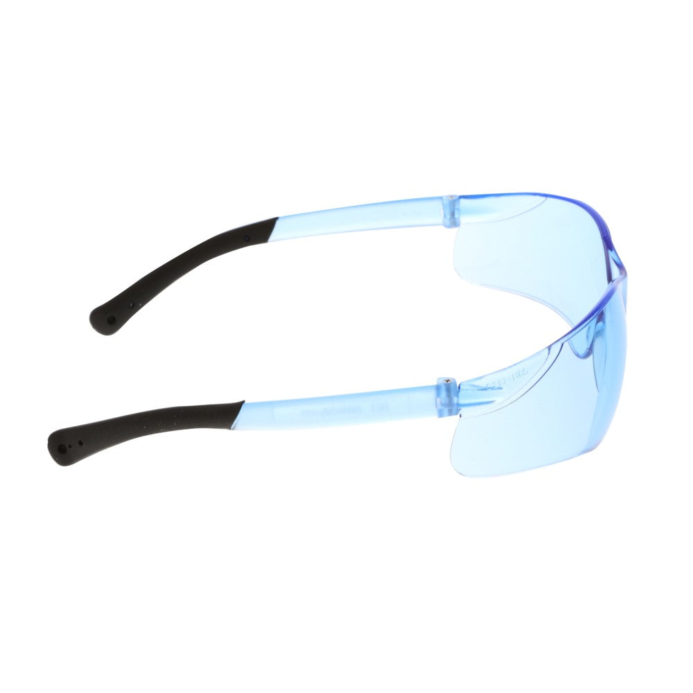 MCR Safety BearKat BK1 Safety Glasses with Light Blue Lenses Right Temple View
