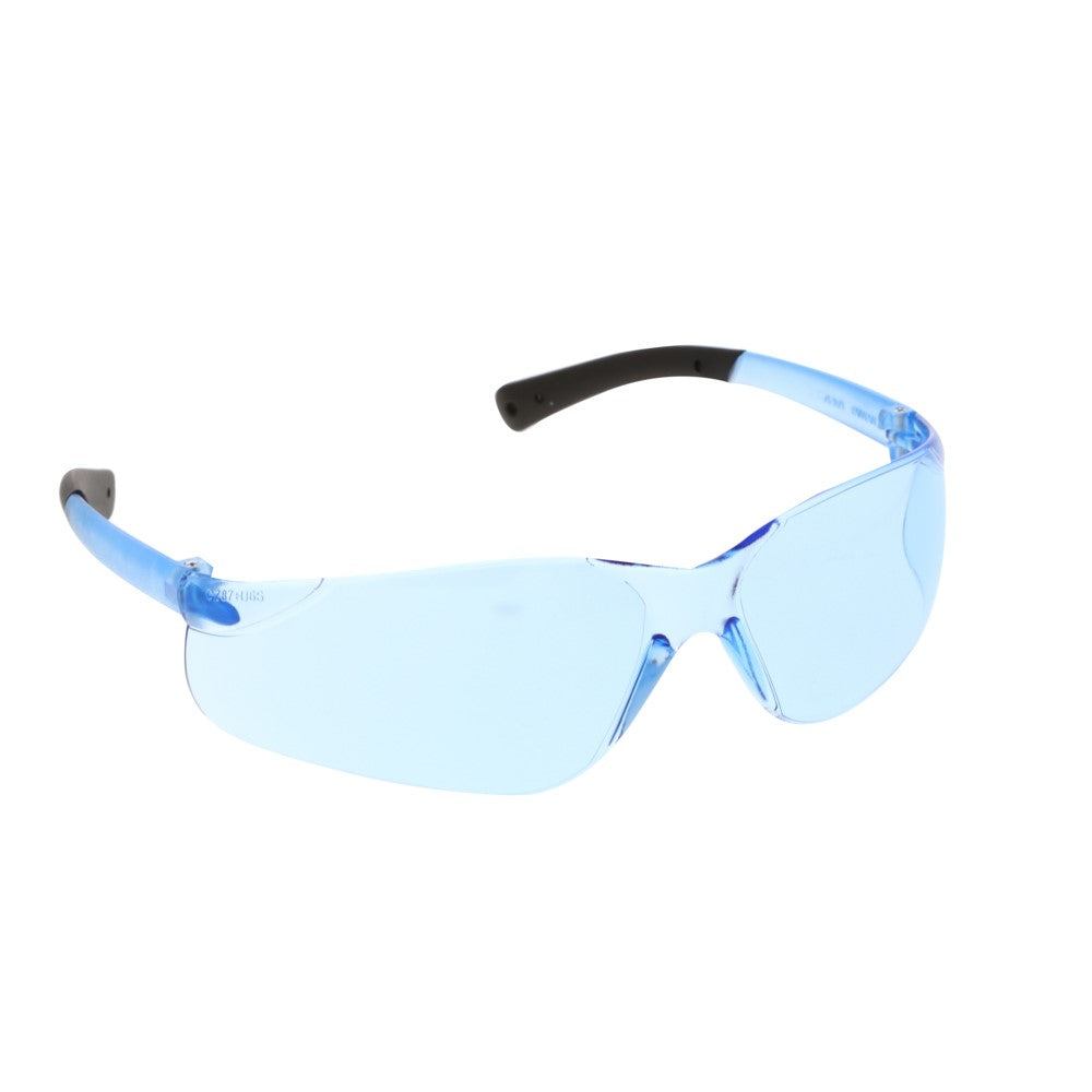 MCR Safety BearKat BK1 Safety Glasses with Light Blue Lenses Right Front View