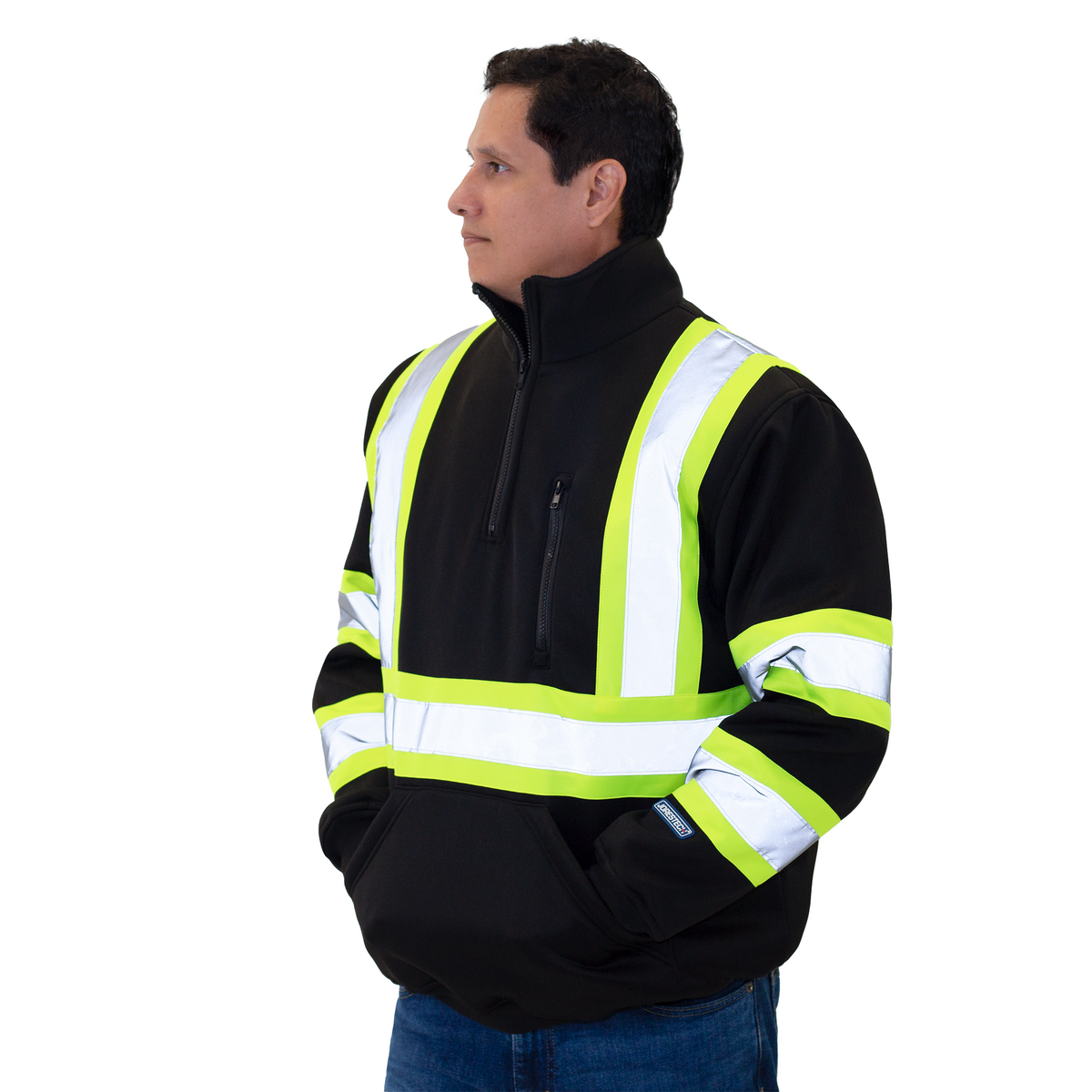 Jorestech Hi-Vis Safety Sweater with Reflective Stripes