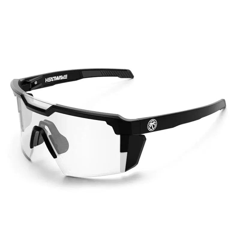 Heat Wave Future Tech Z87+ Safety Glasses-Black - Clear Lens-E-FTR-BLACKZ87-07-Safety Glasses USA-2