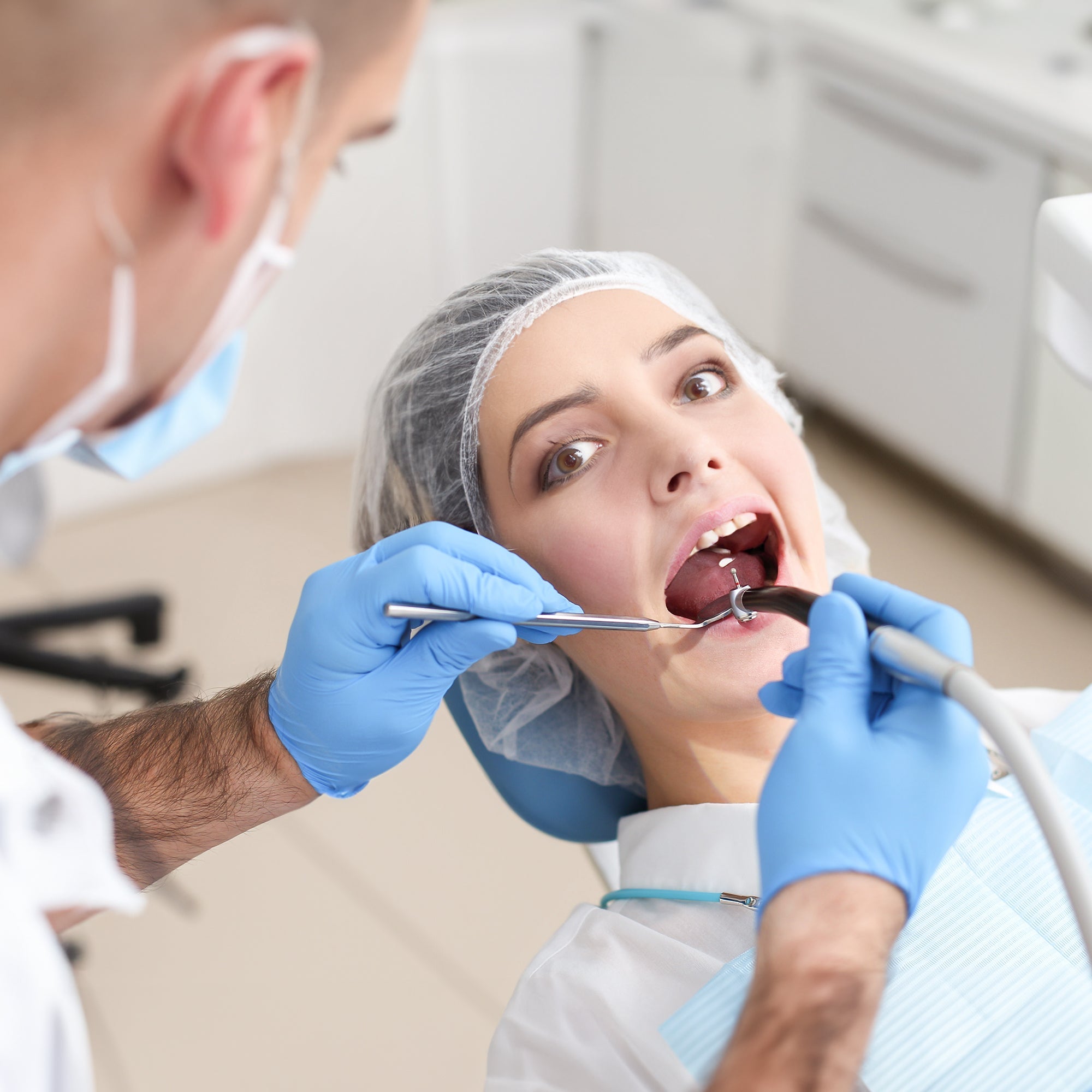 ADVANCE Blue Nitrile Gloves - Exam Grade, Powder Free (5 Mil), 1,000 Gloves-Safety Glasses USA-6