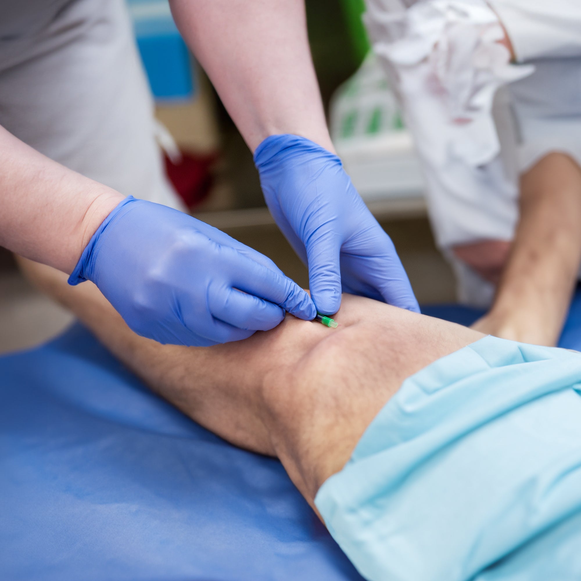 HandCare Blue Nitrile Gloves - Exam Grade, Powder Free (4 Mil), 1,000 Gloves-Safety Glasses USA-9